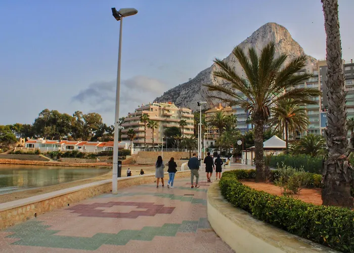 Calpe Apartamento Nuevo 1A Linea Playa Piscina